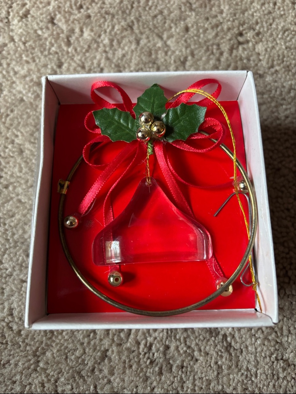 Vintage Hershey Kiss Acrylic/Brass Ornament!